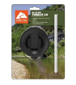 TAPA DE VASO TODO EN UNO OZARK TRAIL CALIENTE Y FRÍA PARA VASO DE 22 OZ CON PAJA NUEVA - Imagen 1 de 8