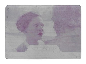 2020 Cryptozoic Outlander Season 4 Magenta Printing Plate #70 Together at Last