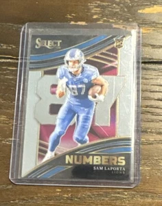 2023 Panini Select - Select Numbers #NMB-SLA Sam LaPorta (RC) - Picture 1 of 2