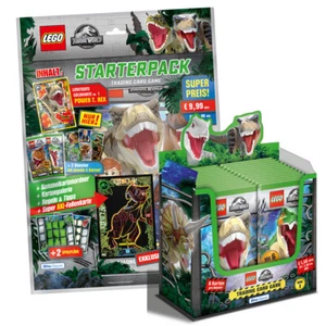 Blue Ocean LEGO Jurassic World Serie 3 Trading Cards 1 Starter + 1 Display - Zdjęcie 1 z 3