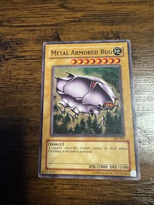 Yu-Gi-Oh Metal Armored Bug AST-005 Ancient Sanctuary Unlimited Rare - Image 1 of 2