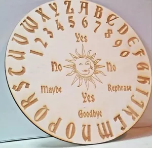 8 Zoll Sonne & Mond Pendelbrett auf Birkenholz - Bild 1 von 12