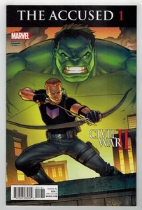 THE ACCUSED #1 RON LIM VARIANT COVER - RAMON BACHS ART- MARVEL COMICS/2016 - Picture 1 of 1
