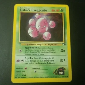 Pokémon Erika's Exeggcute 77/132 Common Unlimited Gym Heroes Card NM/LP  - Picture 1 of 2