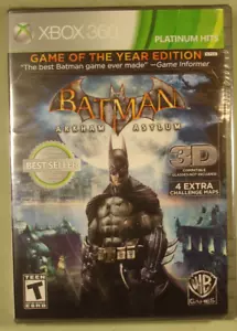 Batman Arkham Asylum Platinum Hits Xbox 360 neu versiegelt - Bild 1 von 2