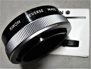 KIRON Reverse Mate 55mm für OLYMPUS O/OM, Canon FD oder Pentax PK, nach Wahl. NEU - Bild 1 von 3
