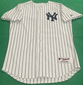 Authentic Derek Jeter #2 New York Yankees Majestic Jersey Size 48 - Picture 1 of 5