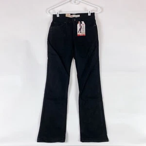 NWT Levis 511 Slim Stretch Black Jeans Boys Size 14 27 x 27 Act 27 x 29 - Picture 1 of 7