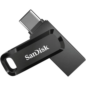 SanDisk Ultra Dual Drive Go 64GB USB-Stick - Schwarz USB-C und USB-A - Bild 1 von 5
