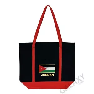 Borsa tote bandiera Jordan / bandiera Jordan / borsa bandiera Jordan - Foto 1 di 3