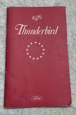Ford Thunderbird 1976 vintage manual del propietario Foto 1 de 4