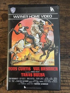 TARAS BULBA .. TONY CURTIS, YUL BRYNNER ... WARNER HOME VIDEO 1986 ...  VHS - Imagen 1 de 4
