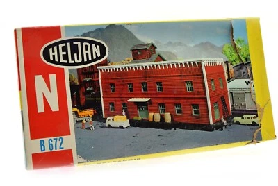 Heljan B672 Furniture Factory Plastic Model Building (N Scale) - NIB - Image 1 of 2