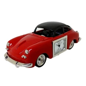 Vintage Bathtub Porsche Style Car Mini Desk Clock - Die-Cast, Collectible - Bild 1 von 5