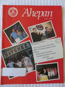 THE AHEPAN MAGAZINE FALL 1987 MICHAEL DUKAKIS 65TH FAMILY REUNION NEW ORLEANS - Picture 1 of 1