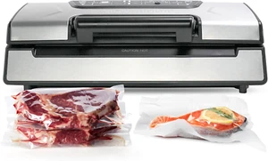 Vacuum Sealer Machine AVS2400, Professional Food Sealer with Roll Storage & Buil - Picture 1 of 7