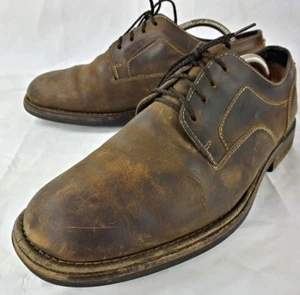 Timberland Mens Shoes Oxfords Smart US 9 M Brown Leather Work Waterproof 5002 - Picture 1 of 10