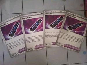 4x Heavy Baton 151/162 Sv05: Temporal Forces Regular - Picture 1 of 2