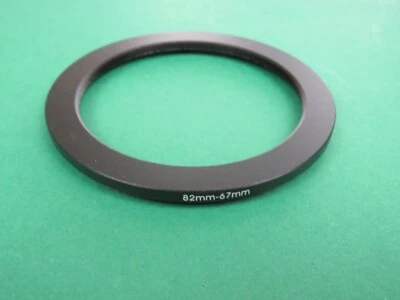 82mm-67mm 82-67 Stepping Step Down Male-Female Filter Ring Adapter 82mm-67mm  - Image 1 of 2