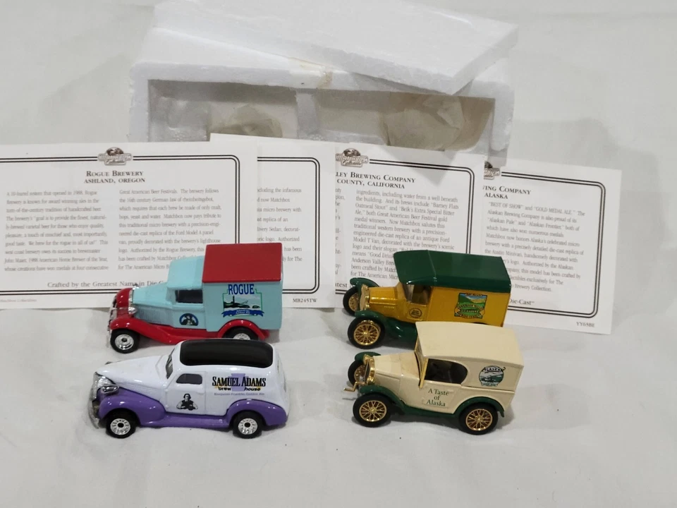 Matchbox Microbreweries MGB05 "Rogue, Samuel Adams, Anderson Valley, Alaskan" Foto 1 de 4