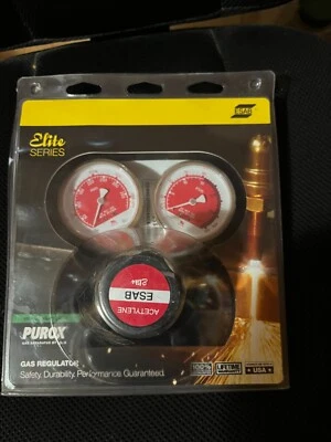 Regulador de gas acetileno ESAB Purox R-720-15-510 Foto 1 de 3
