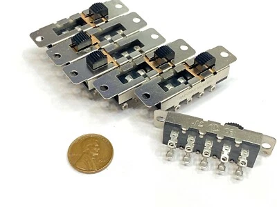 ENDLESSPARTS 6 Pieces Slide Switch SS24N01 g5 2 pole 4 position 2p4t 10pin E24