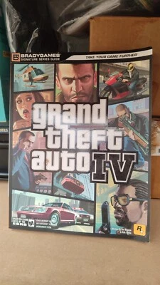 Grand Theft Auto IV GTA 4 - Game Gaming Guide Book - Image 1 of 2