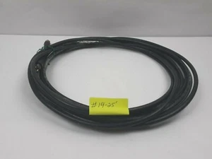 Coax Cable 25' Length with Male Connectors on Both Ends. - Picture 1 of 2