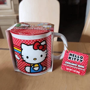 Hello Kitty Rot Becher Hot Cocoa Set - Bild 1 von 3