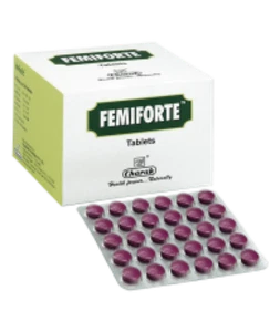 3 x 30 Charak Femiforte Kräutertabletten für Frauen - vaginaler Juckreiz & Br... - Bild 1 von 3