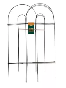 Panacea 10 ft. L X 32 in. H PVC Green Garden Fence (Pack of 10) - Picture 1 of 1