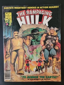 Rampaging Hulk #9 Marvel Magazine - Picture 1 of 2