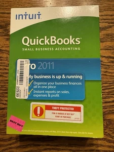 Intuit QuickBooks Pro 2011 - Version complète pour Windows Set complet LIVRAISON GRATUITE - Photo 1/8