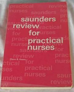 Saunders Review For Practical Nurses Book 1972 - Picture 1 of 9