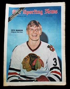 THE SPORTING NEWS NEWSPAPER PUBLICATION 19 DECEMBER 1970 KEITH MAGNUSON HOCKEY - Picture 1 of 7
