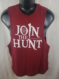Supernatural Tank Top Shirt Damen M Rot Join The Hunt TV Serie Ärmellos Neu mit Etikett - Bild 1 von 5