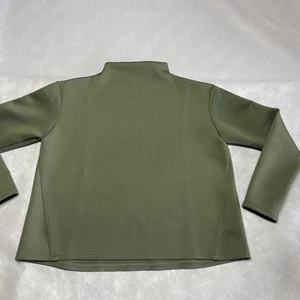 ADAY Like A Boss Mock Neck Sweatshirt Pullover Damen Small Olivgrün - Bild 1 von 14