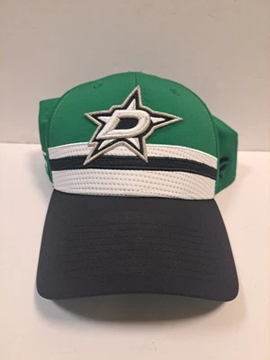 Fanatics Authentic Pro Dallas Stars NHL Stretch Fit L XL Green Hat Cap - Image 1 of 4