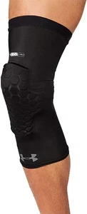 Under Armour Gameday Armour Pro Leg Sleeves Pad Basketball, ADULT S/M (Black) - Picture 1 of 7