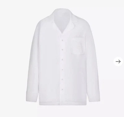 SKIMS Nightshirt Pyjamas PJs Brand New! Hotel Collection M UK10-12 Medium White - Image 1 of 4