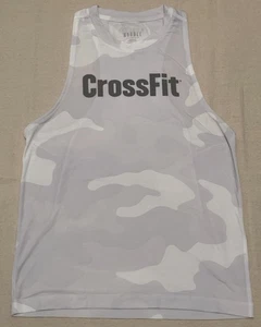 NoBull Damen Camouflage Grafik Tank Top grau Racerback Training sportlich Gr. Small - Bild 1 von 12