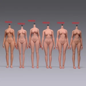 YM 1/6 Sexy Bust Super Flexible Seamless Body W/Details 12" Female Figure Doll - Picture 1 of 93