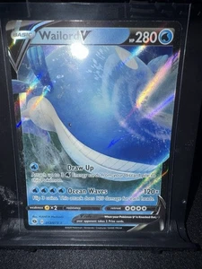 Wailord V Ultra Rara Percorso del Campione 13/73 NM - Foto 1 di 2