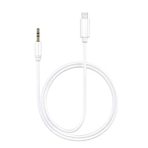 Iphone Aux Cord for Car, Apple Mfi Certified  Lightning to 3.5 Mm Headphone Jack - Picture 1 of 12