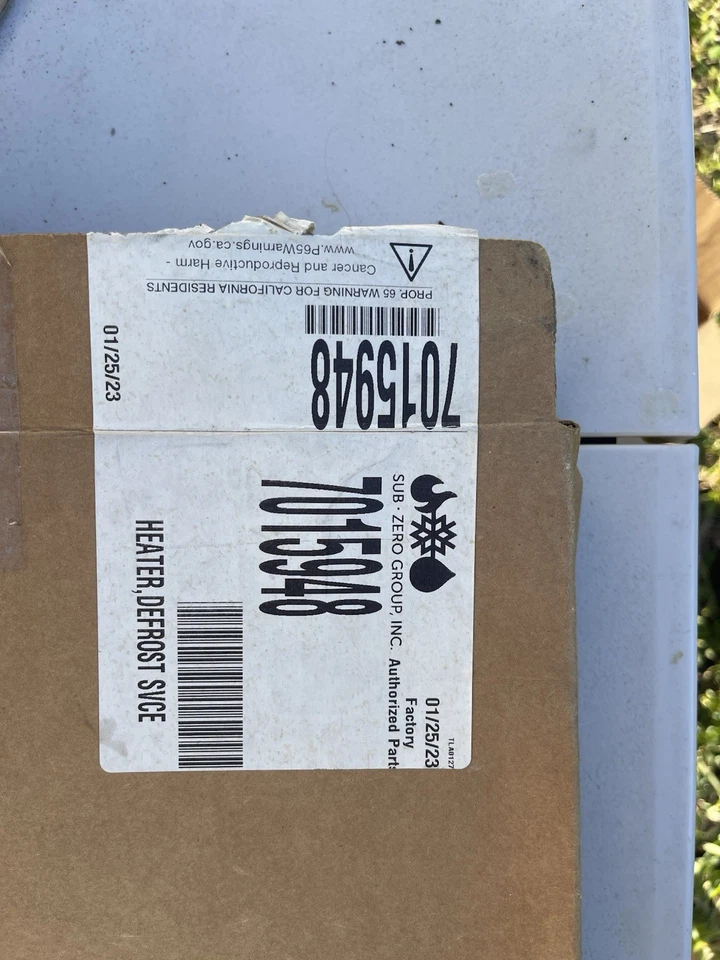 BRAND NEW Sub-Zero Refrigerator OEM Defrost Heater 7015948 - Image 1 of 1
