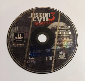 Resident Evil 3: Nemesis (PlayStation 1, PS1 - 1999) solo disco - PROBADO - Imagen 1 de 1