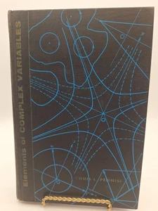 Elements of Complex Variables ~ Louis L Pennisi ~ 1963  HC - Imagen 1 de 16