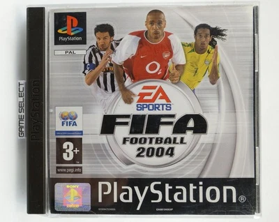 FIFA FOOTBALL 2004 04 SONY PLAYSTATION 1 2 3 PS1 PS2 PS3 PAL ITALIANO COMPLETO - Immagine 1 di 4