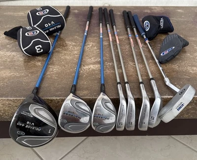 US Kids TS 51" 8 Club Tour Series V10 Junior Golf Set USKG Mazze da golf HCS RH - Immagine 1 di 4