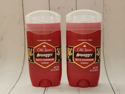 (Pack of 2) Old Spice Swagger Cedarwood Scent Deodorant for Men, 3.0 fl oz - Image 1 of 2